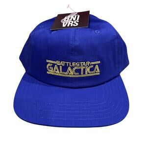 Universal Studios Battlestar Galactica Snapback Hat w/ Printed Underside Bill